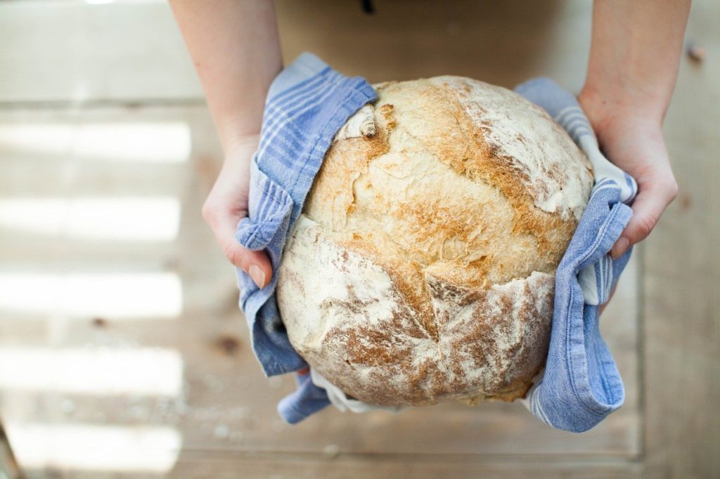 bread, baking, fresh
