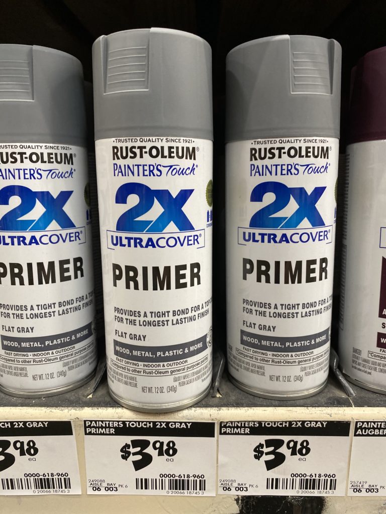 Grey Rustoleum Primer 